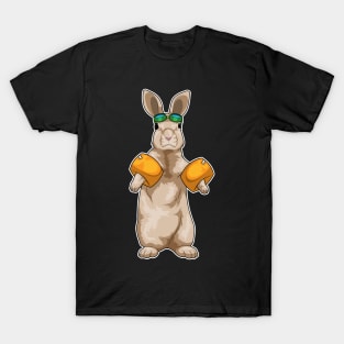 Rabbit Swimming Water wings T-Shirt